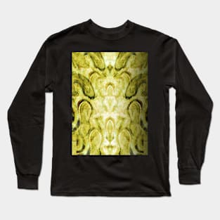 Heart Of Light Symmetric Pattern Long Sleeve T-Shirt